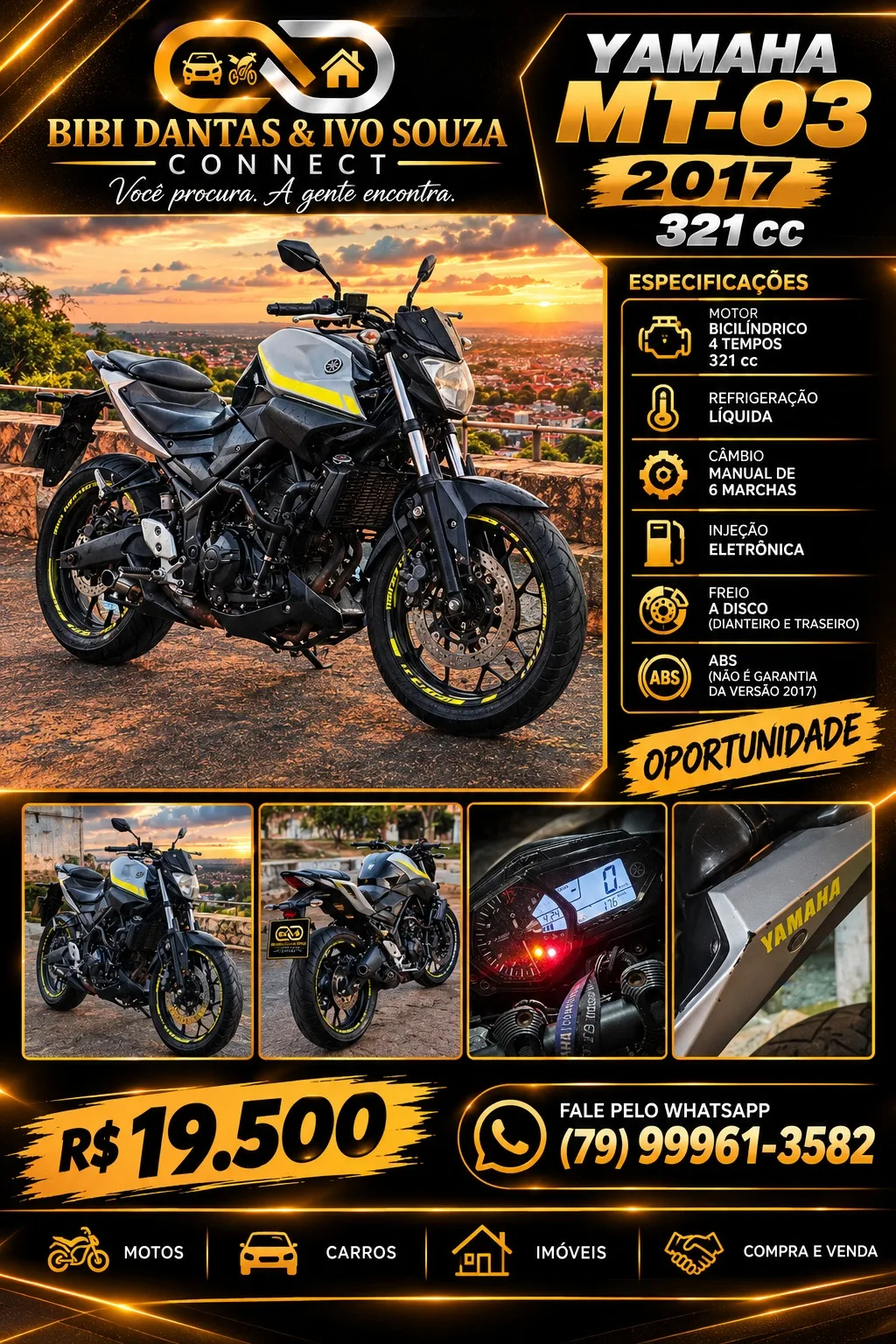 Foto 1 de Yamaha MT-03 2017