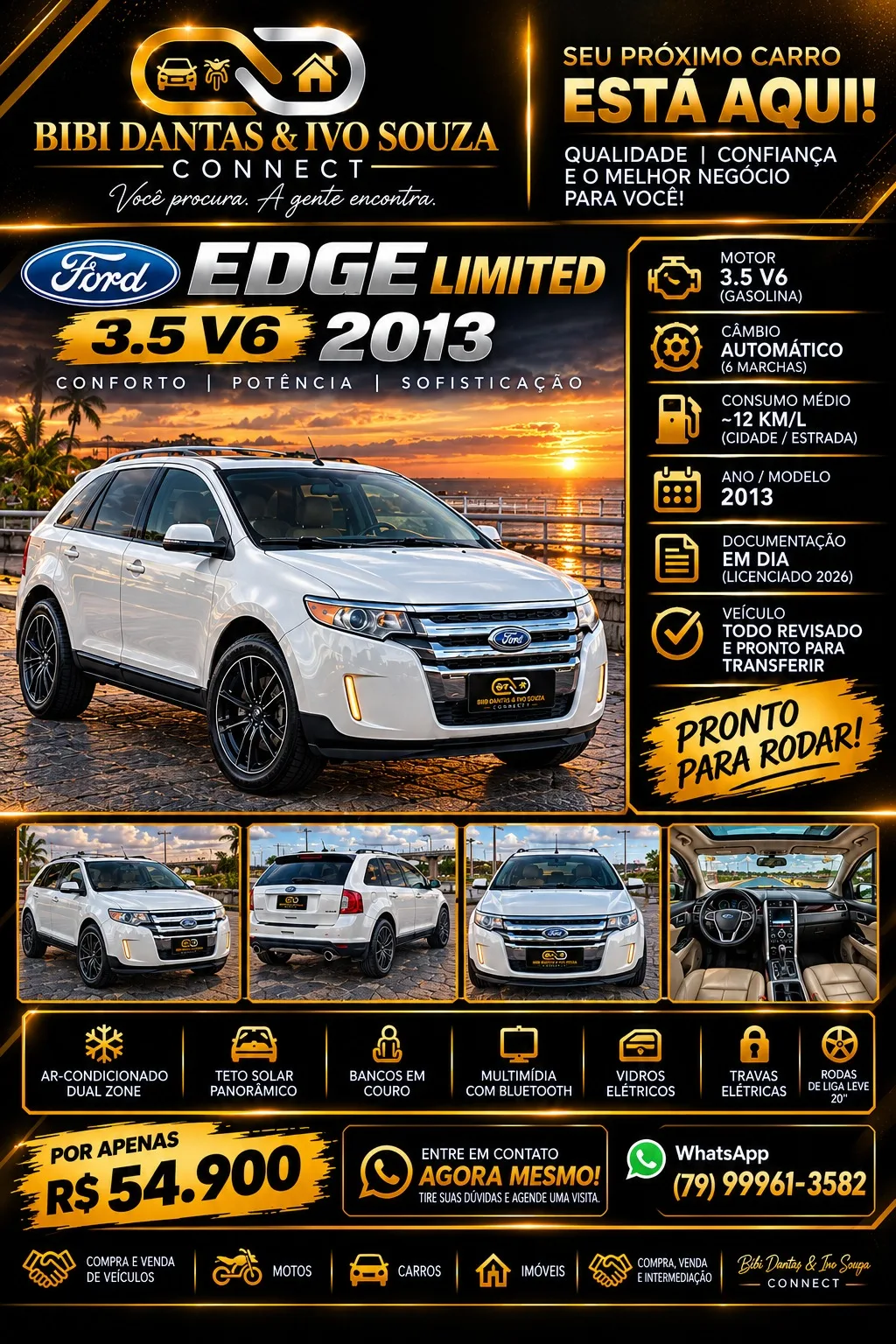 Foto 1 de Ford Edge Limited 3.5 V6 2013
