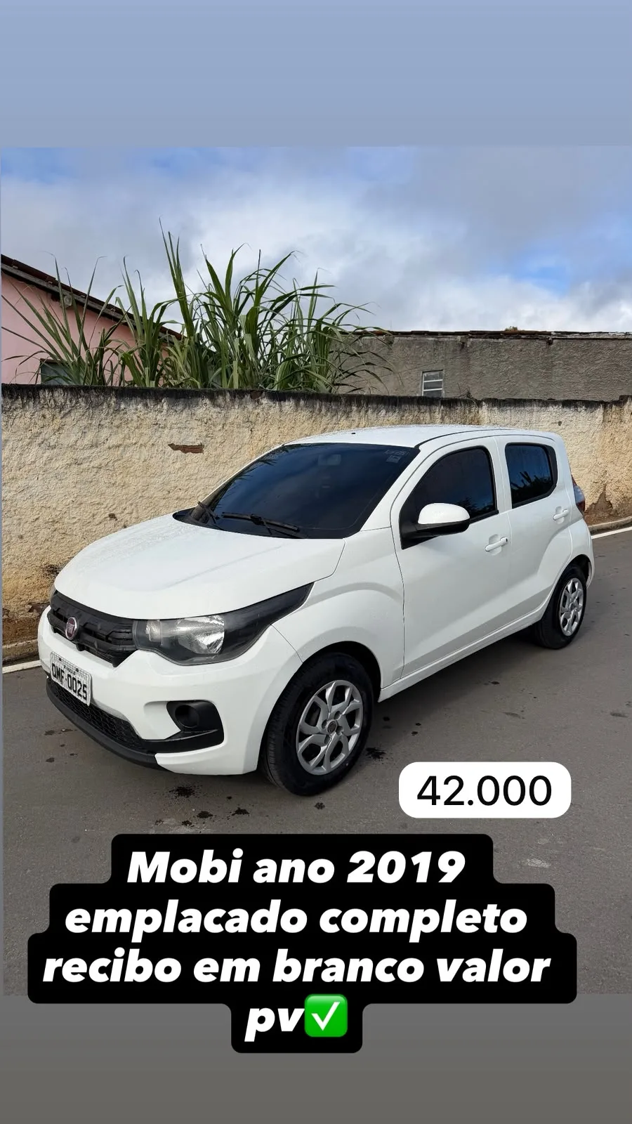 Foto 1 de Fiat Mobi 2019 Completo