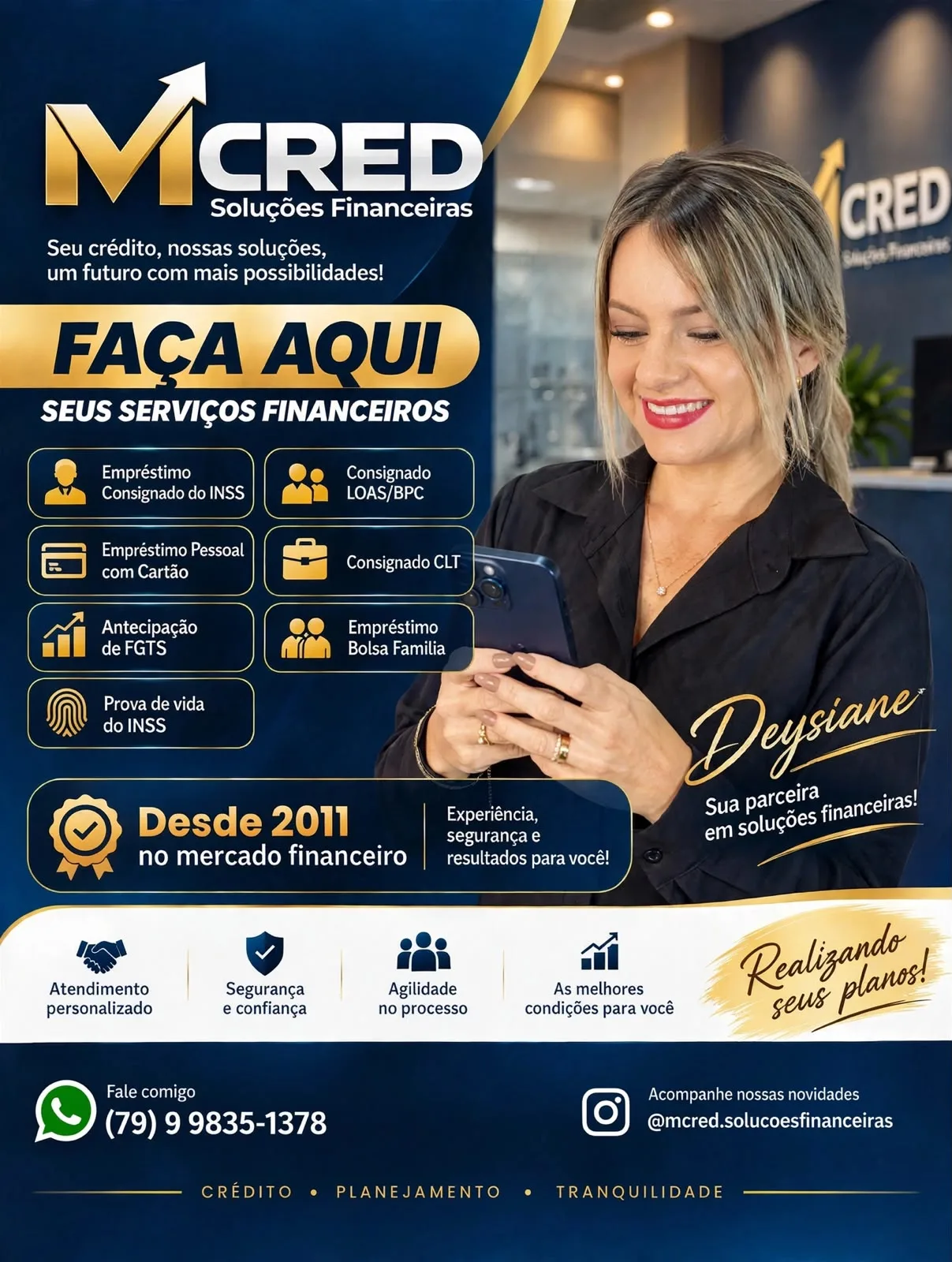Foto 1 de MCRED Soluções Financeiras - Empréstimos e Serviços Financeiros