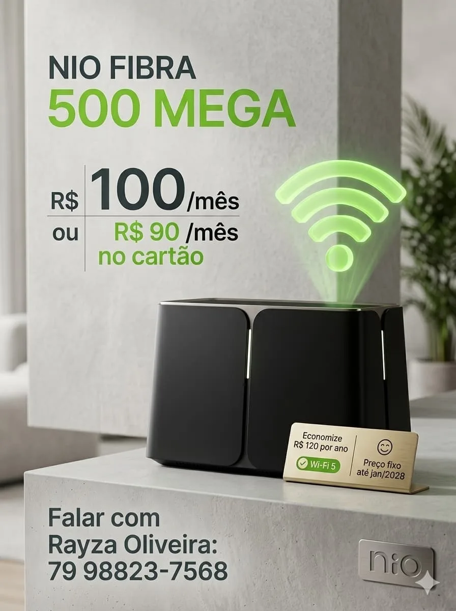 Foto 1 de Plano Nio Fibra 500 Mega