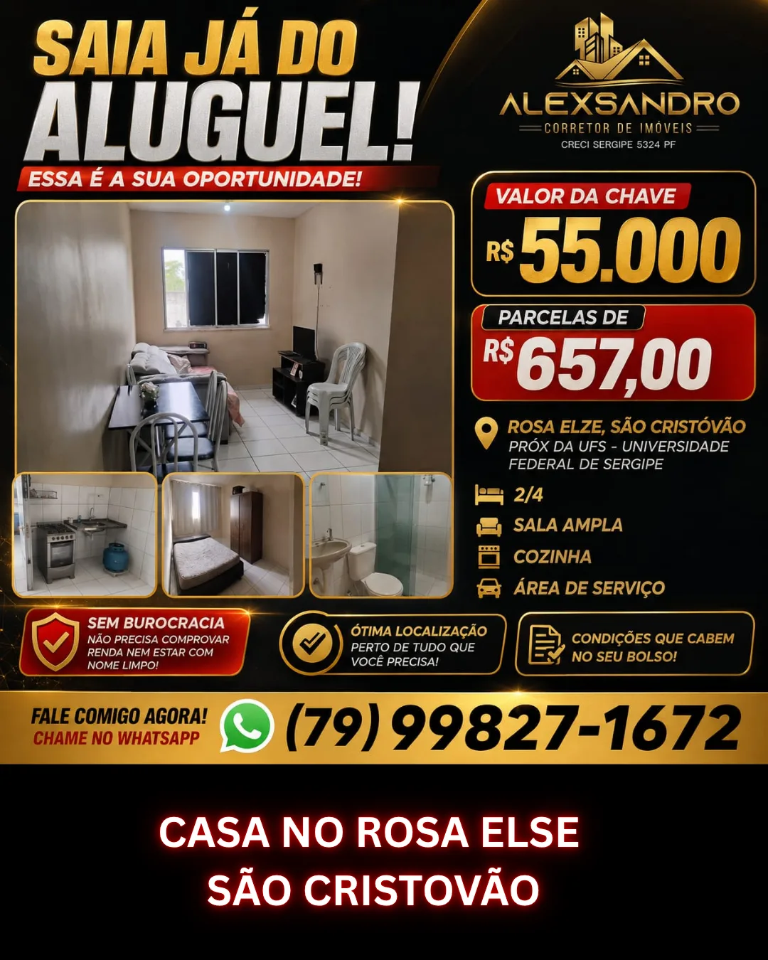 Foto 1 de CHAVE DE APARTAMENTO PRÓX DA UFS