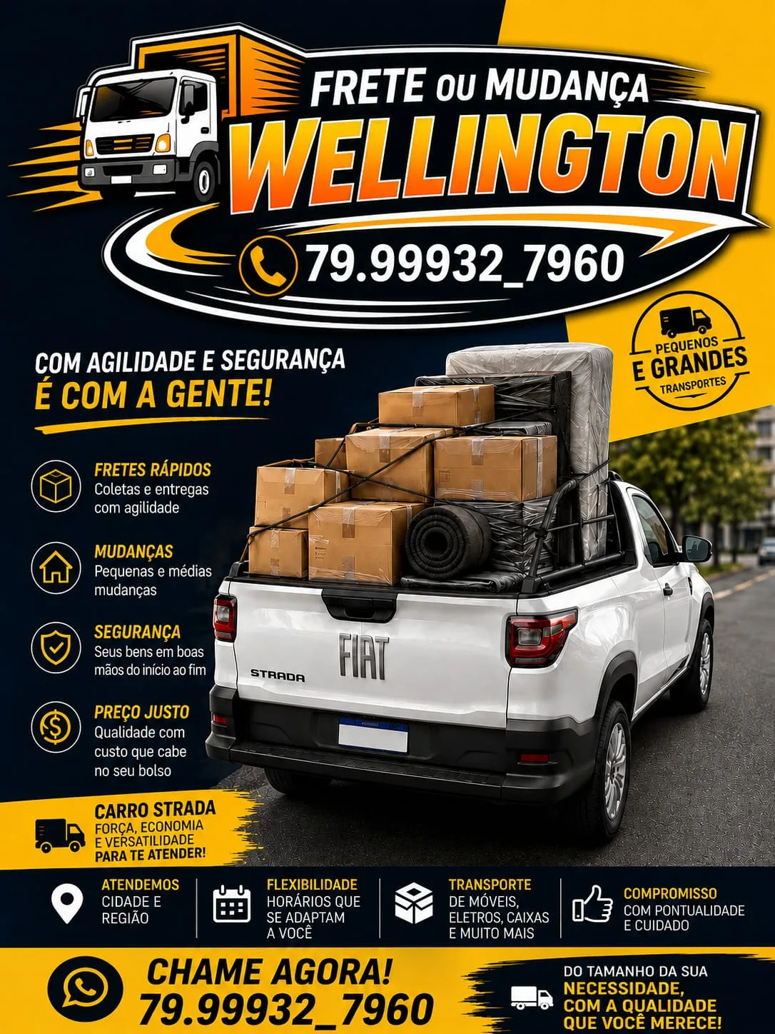 Foto do anúncio 🚚 PAI & FILHOS | FRETE & MUDANÇA 🚚