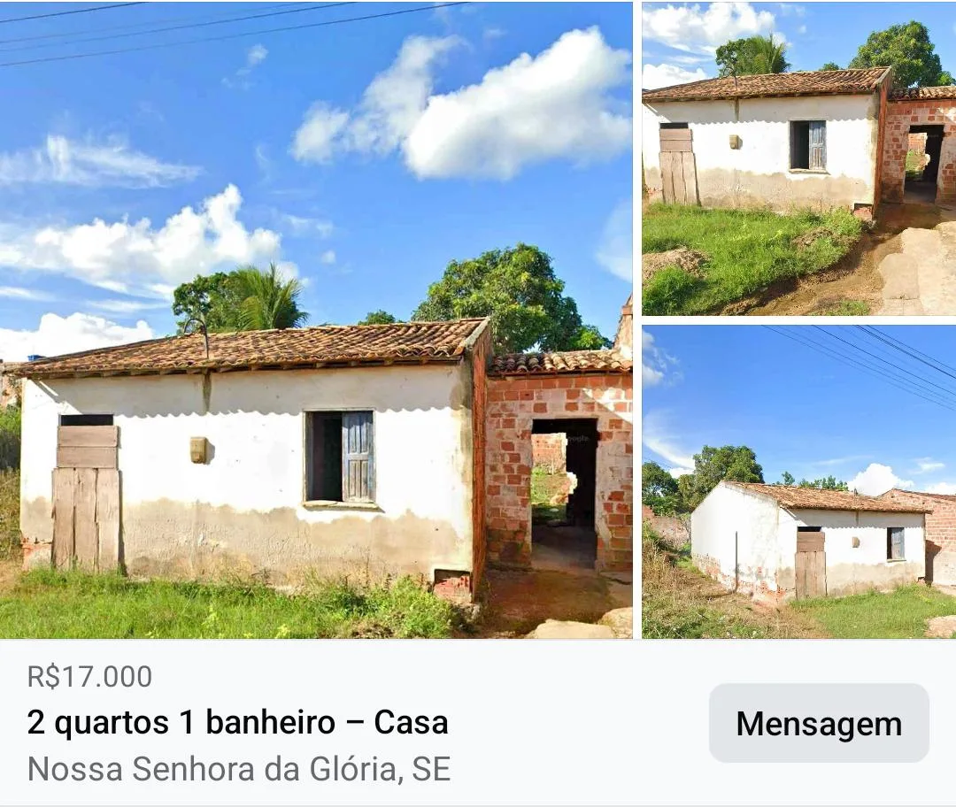 Foto 1 de Casa com 2 quartos à venda em Nossa Senhora da Glória