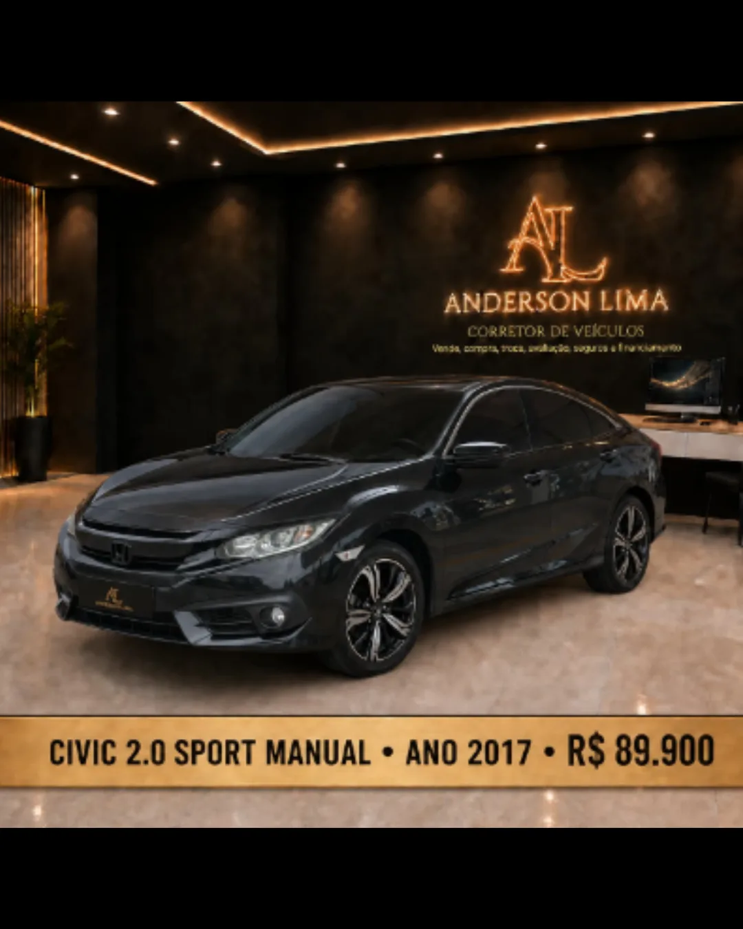 Foto 1 de Honda Civic 2.0 Sport Manual 2017