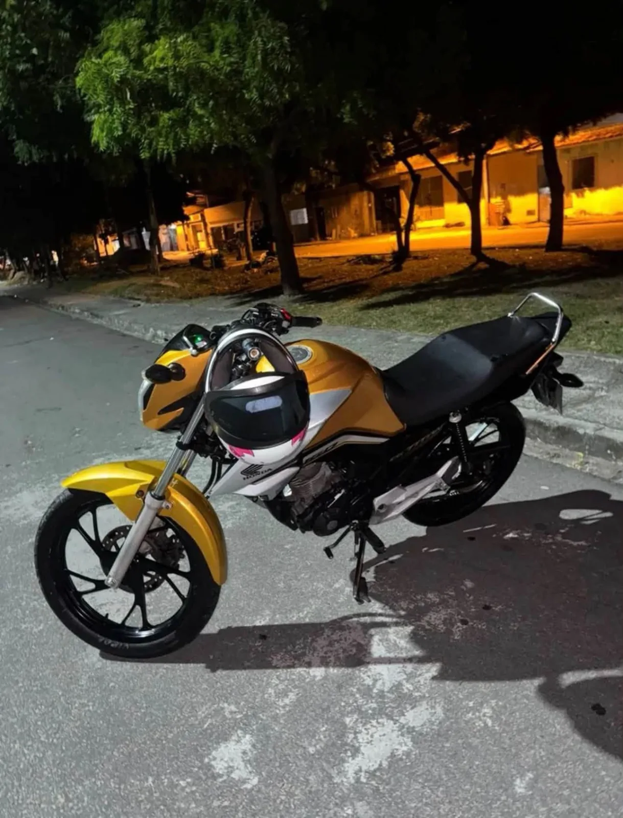 Foto do anúncio Honda Titan 160 Amarela Ouro