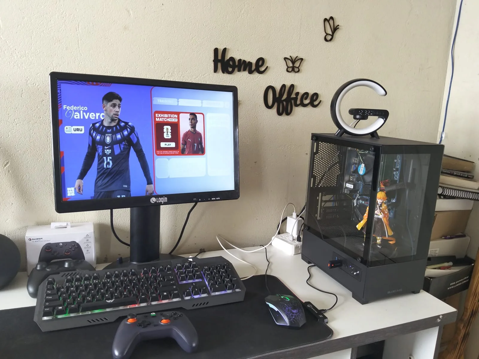 Foto 1 de PC Gamer Core i3 9ª Geração Completo com Monitor