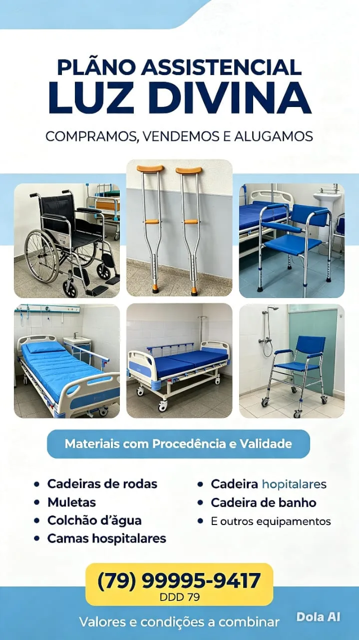Foto 1 de Compra, Venda e Aluguel de Equipamentos Hospitalares - Luz Divina