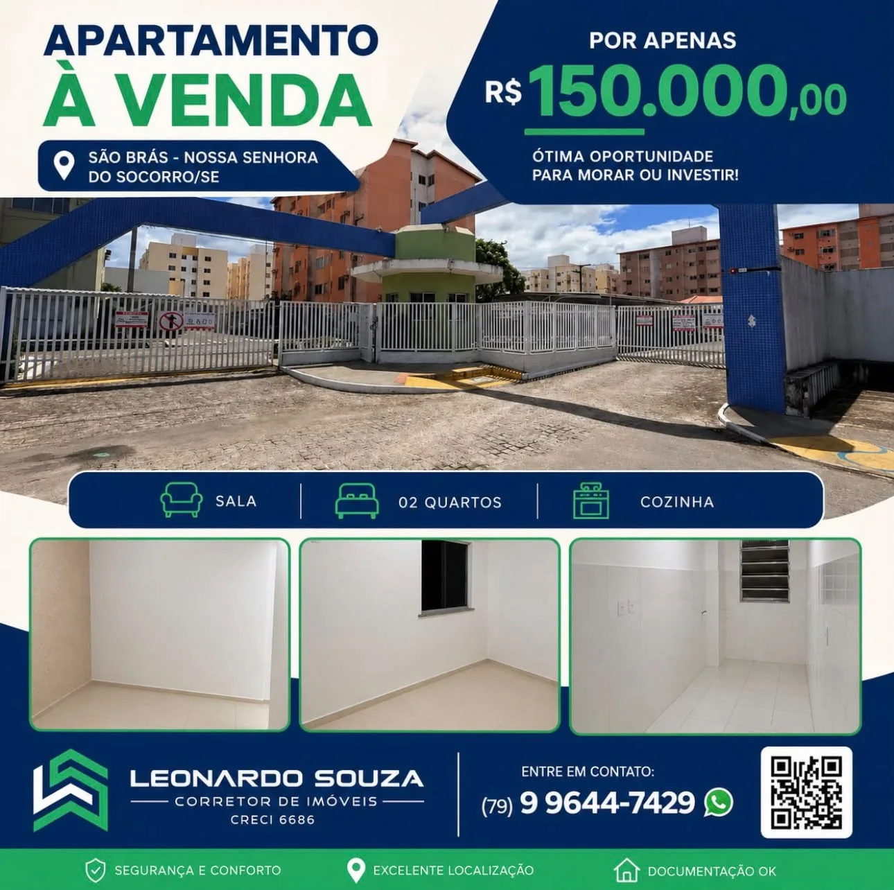 Foto do anúncio Apartamento à venda em São Brás - Nossa Senhora do Socorro