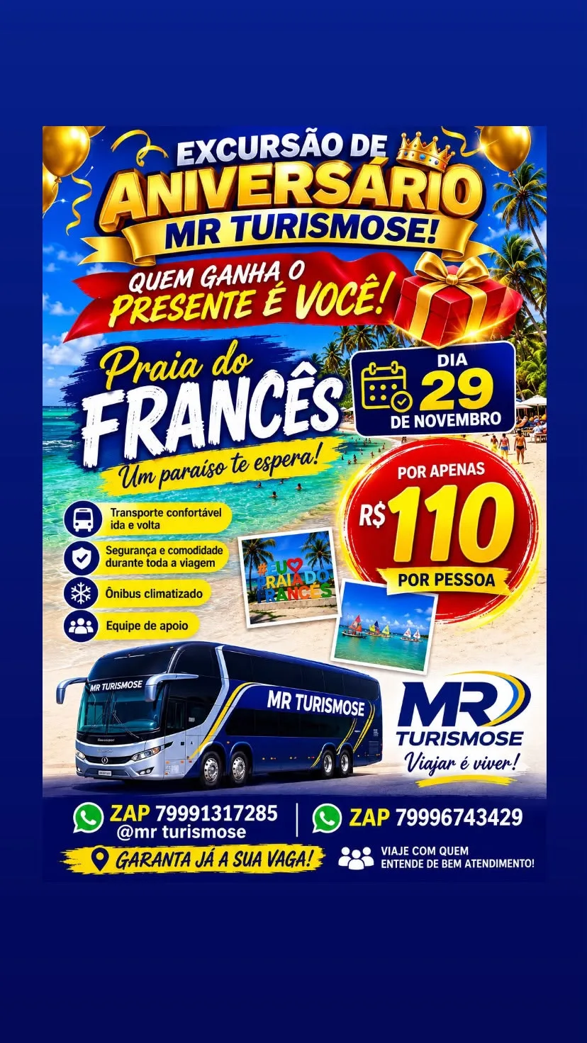 Foto 1 de Excursão Praia do Francês - MR Turismose