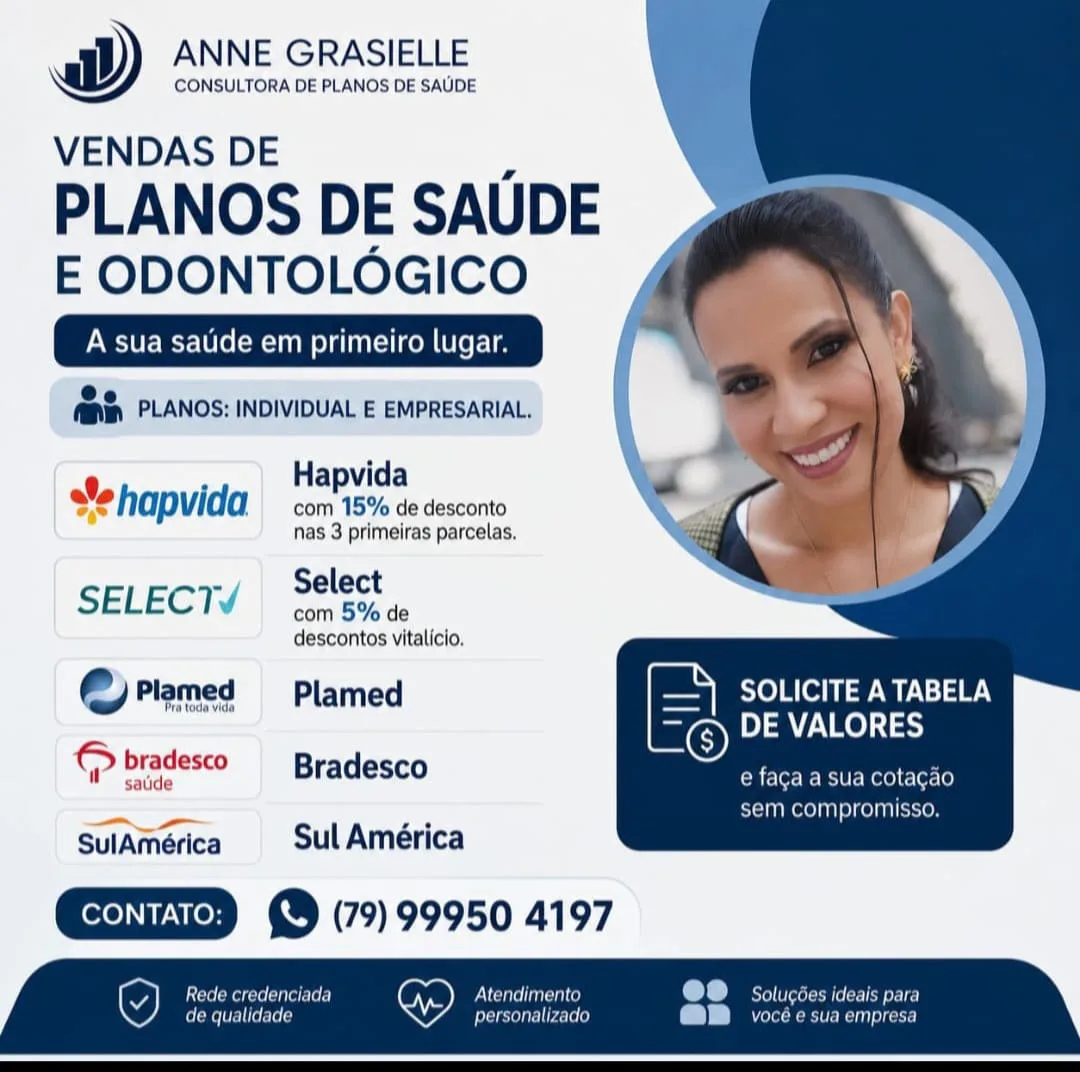 Foto do anúncio Vendas de Planos de Saúde e Odontológico - Anne Grasielle