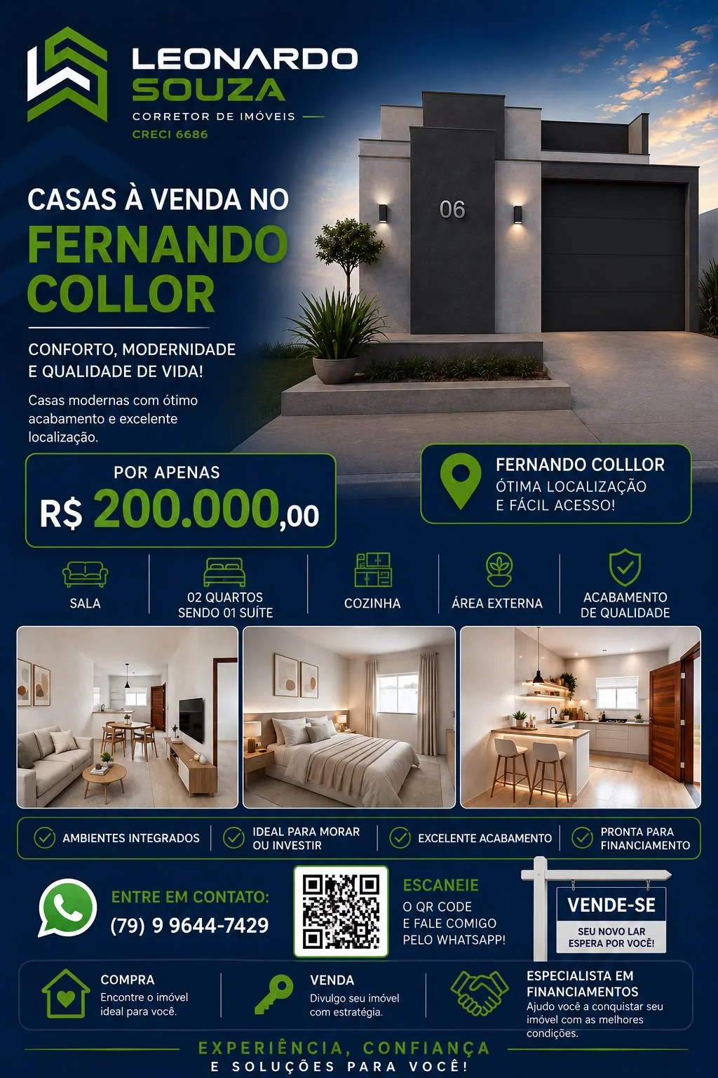 Foto do anúncio Casas à venda no Fernando Collor