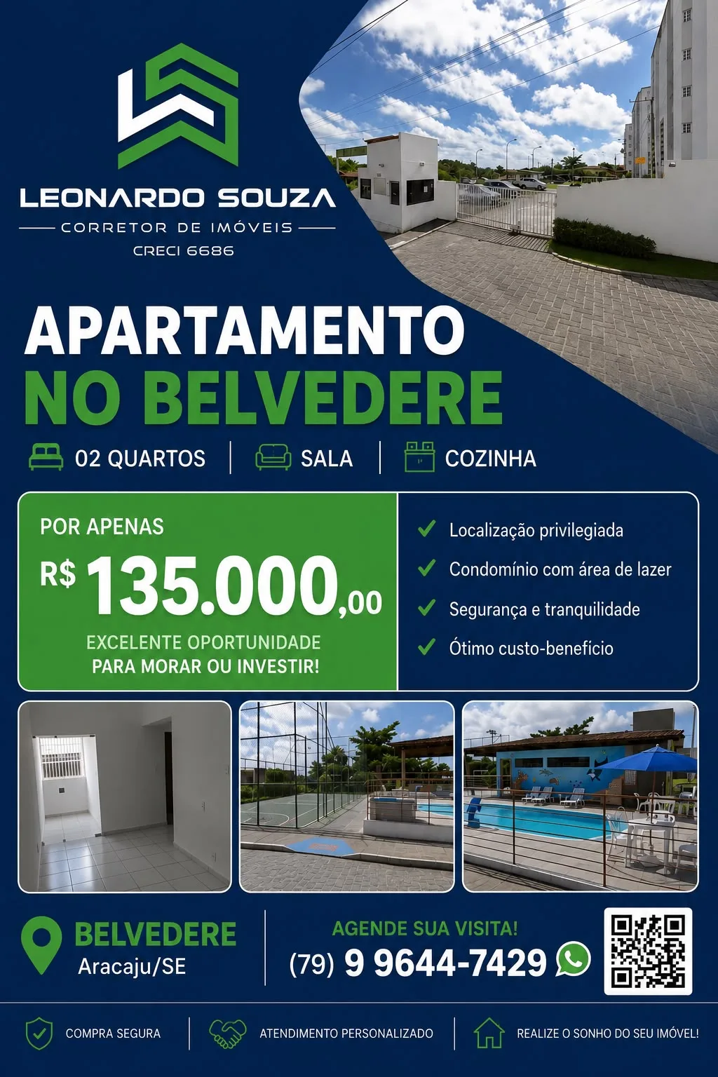 Foto 1 de Apartamento no Belvedere
