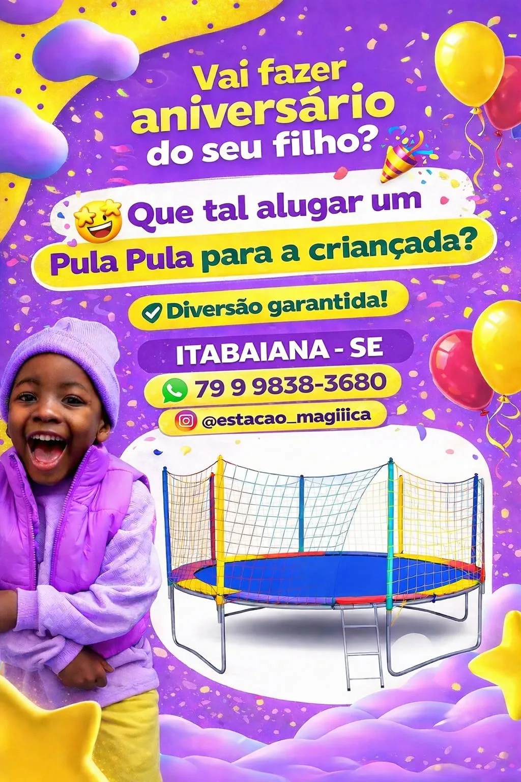 Foto 1 de Aluguel de Pula Pula Infantil
