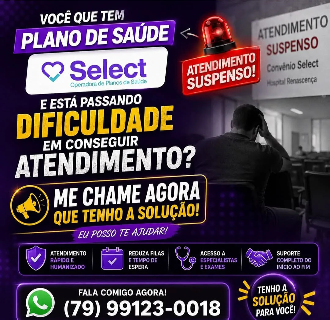 Foto do anúncio Consultoria e Suporte para Plano de Saúde Select