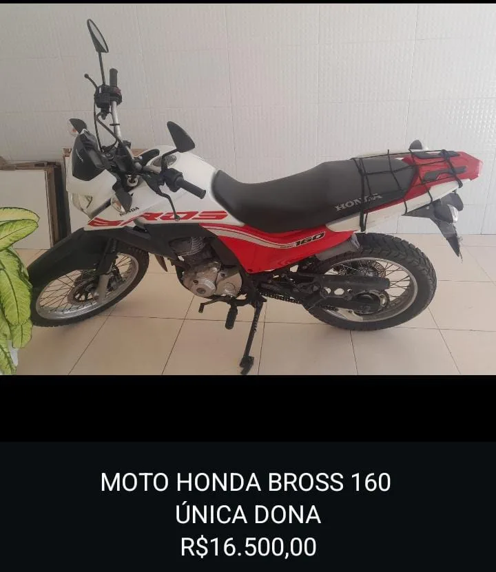 Foto 1 de Moto Honda Bross 160
