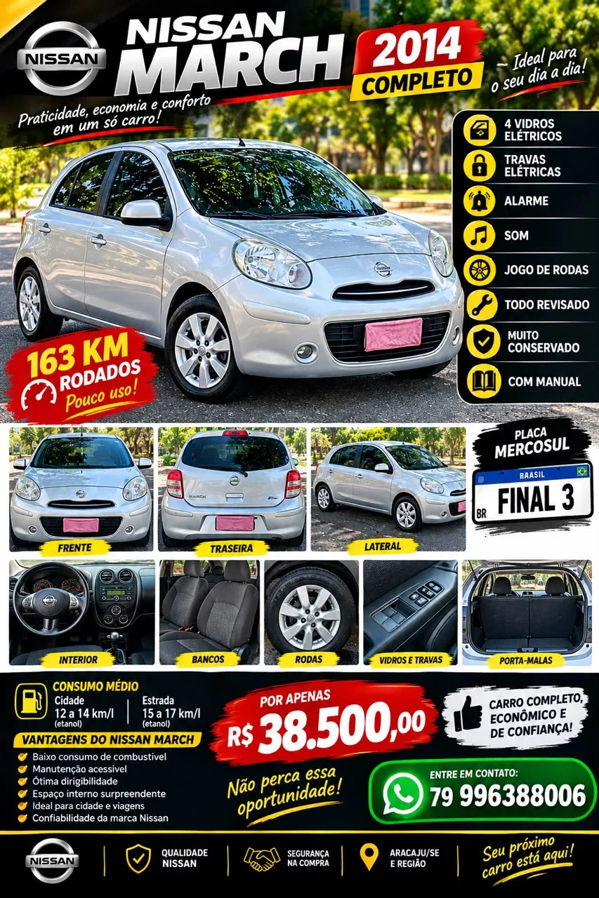 Foto 1 de Nissan March 2014 Completo