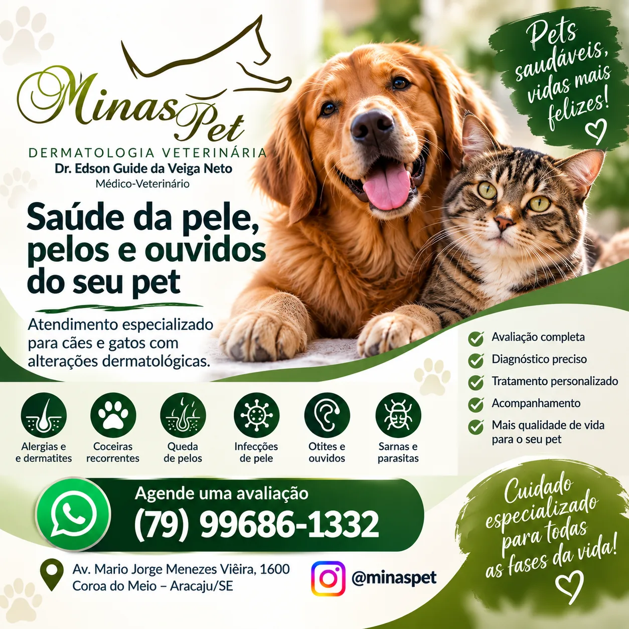 Foto 1 de MINAS PET — DERMATOLOGIA VETERINÁRIA EM ARACAJU