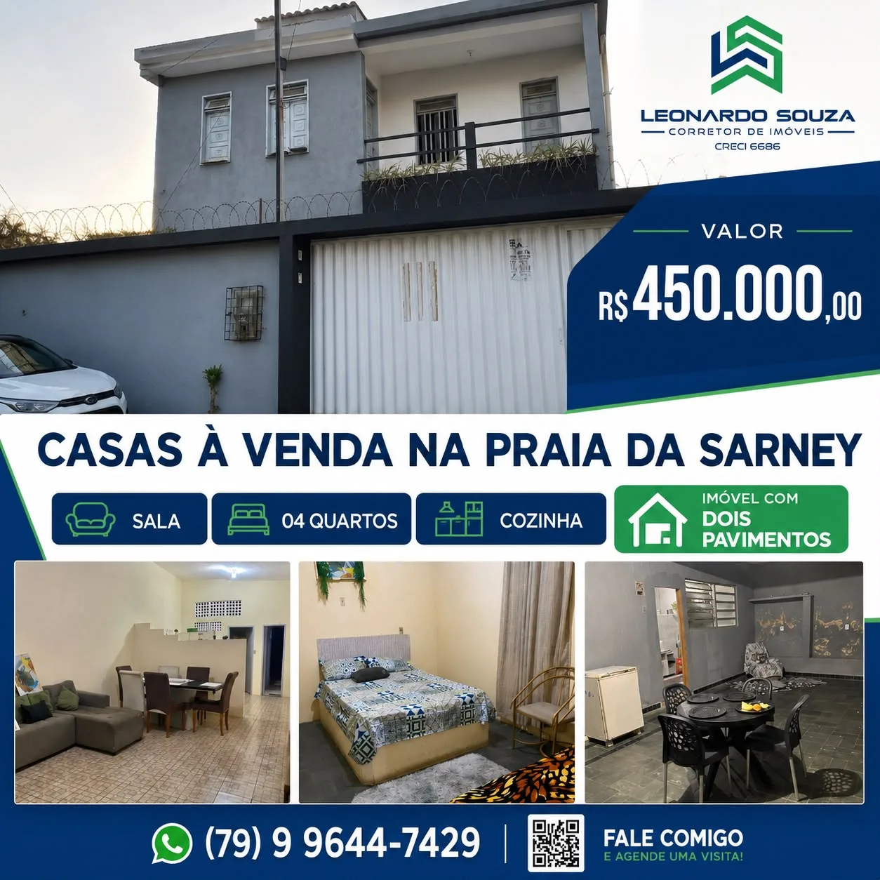 Foto do anúncio Casa à venda na Praia da Sarney