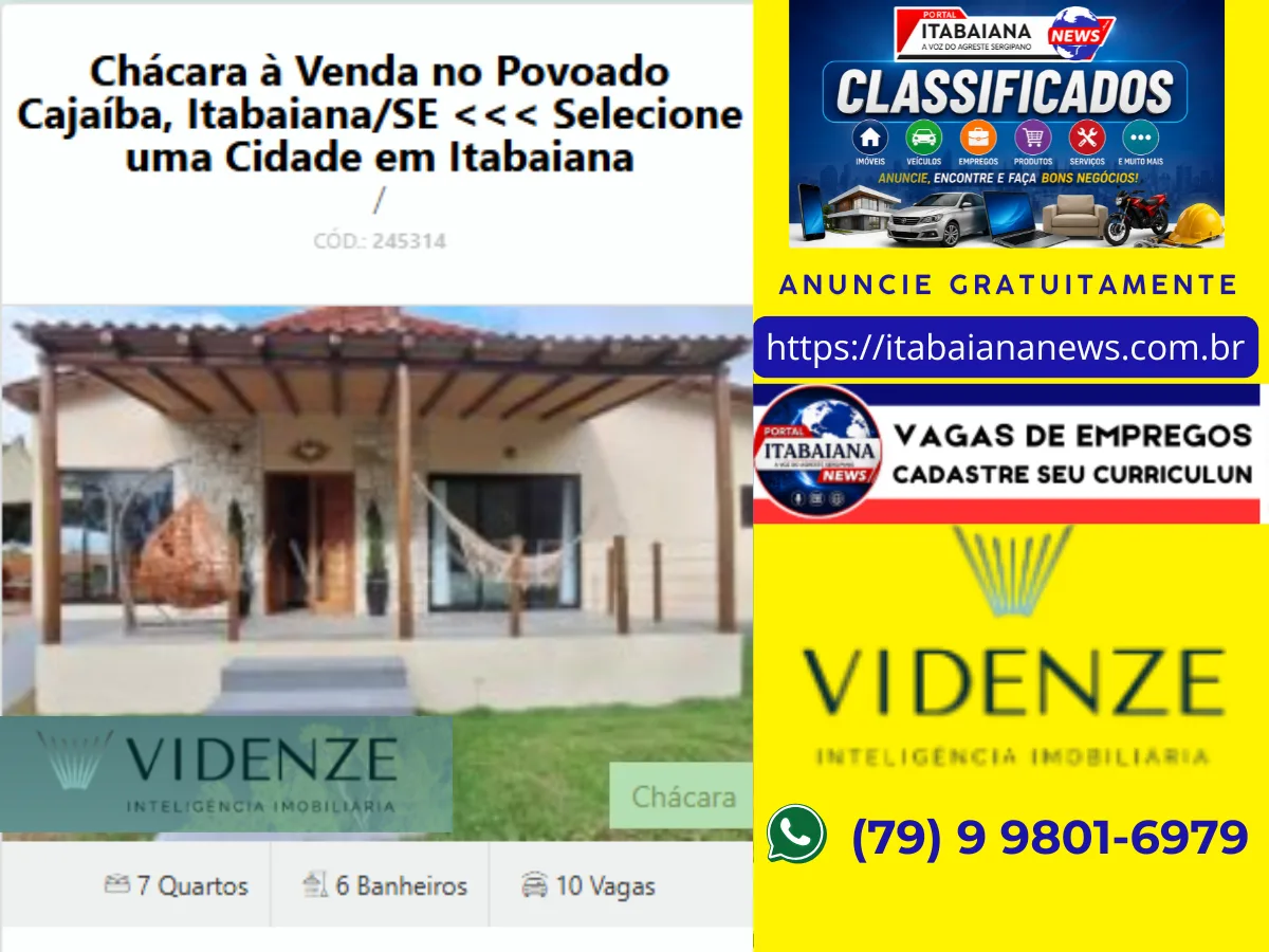 Foto 1 de CHACARA A VENDA