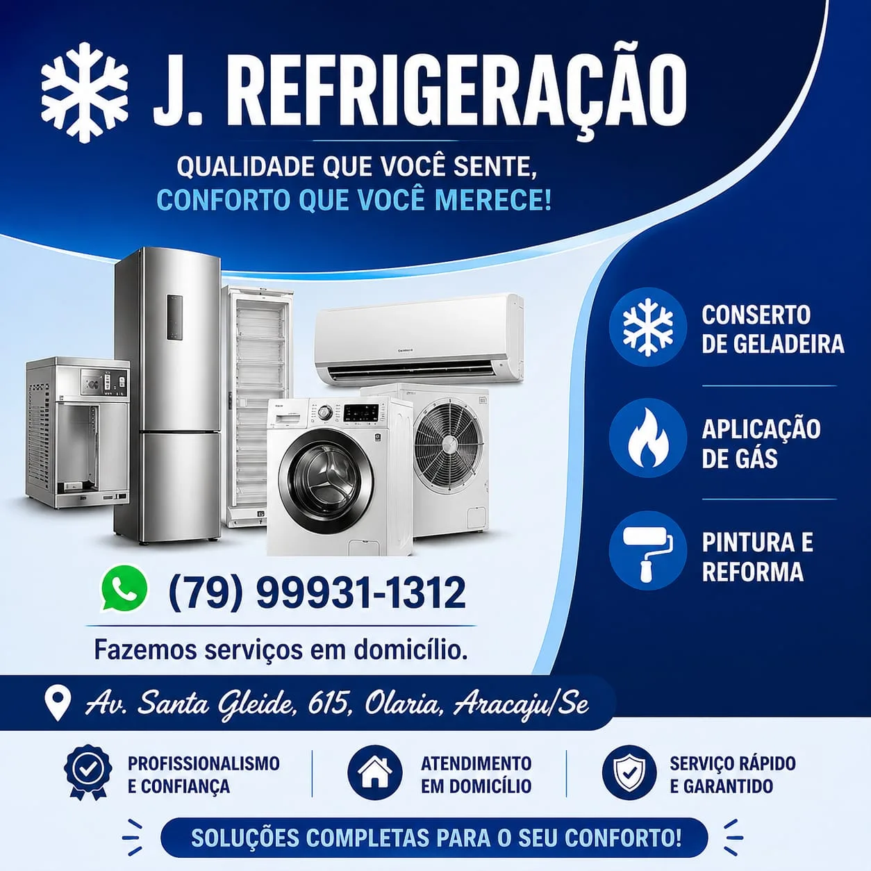 Foto do anúncio Serviços de Refrigeração e Conserto - J. Refrigeração