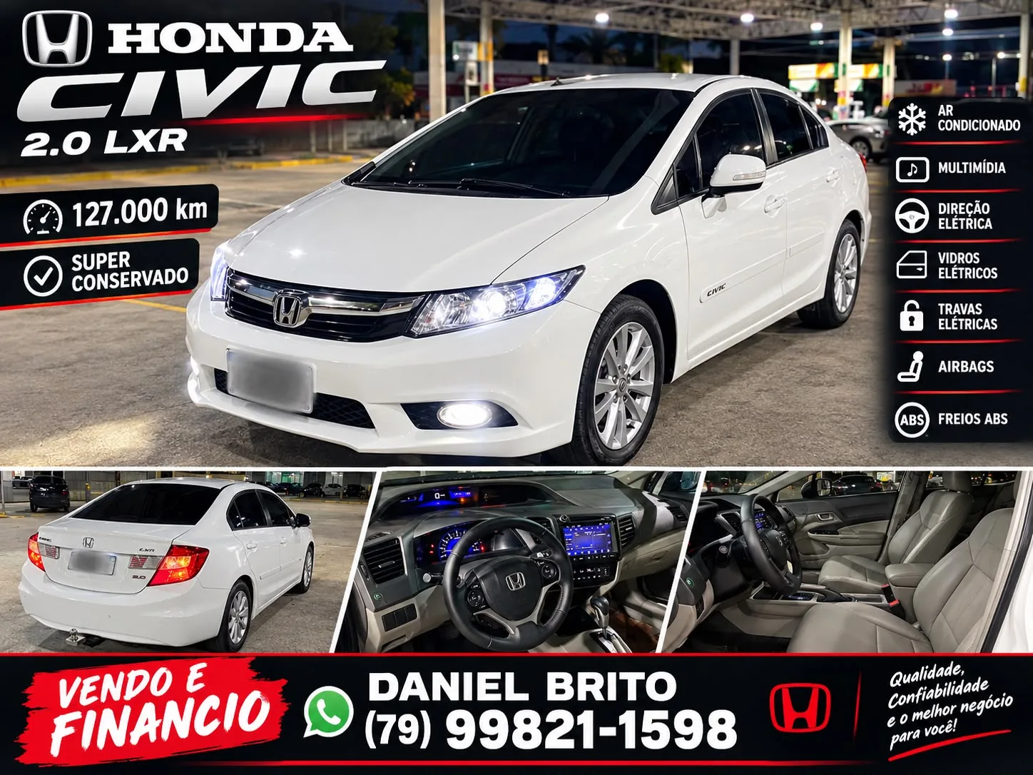 Foto do anúncio Honda Civic 2.0 LXR