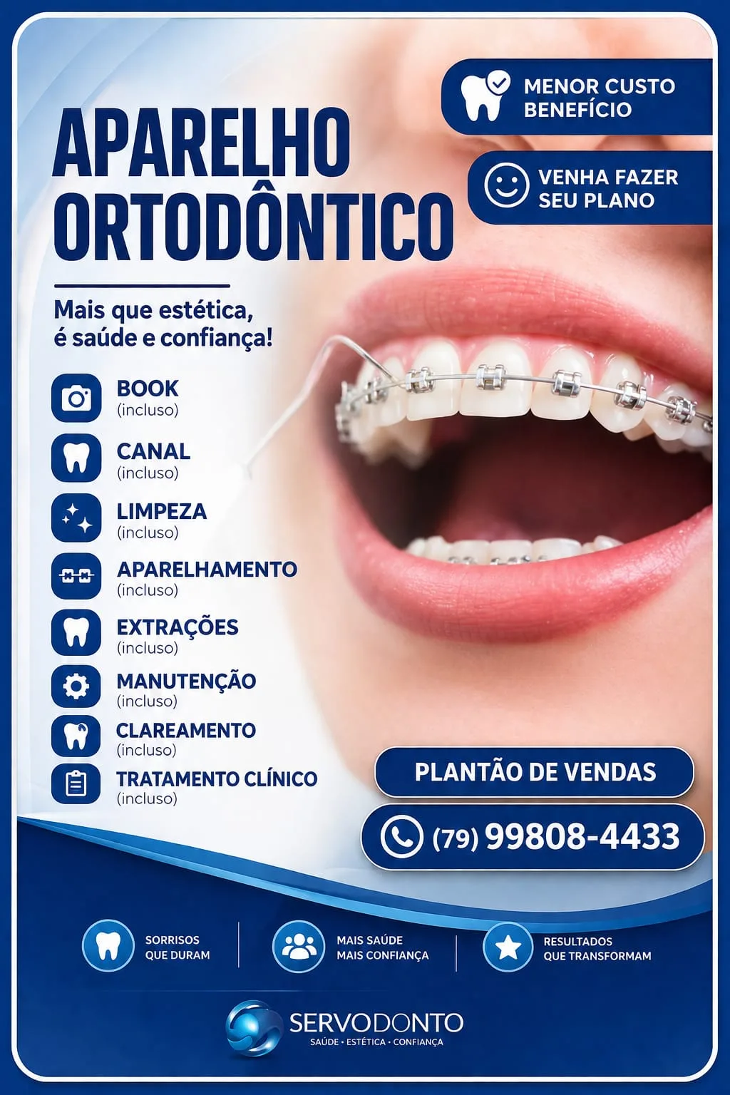 Foto do anúncio APARELHO ORTODÔNTICO