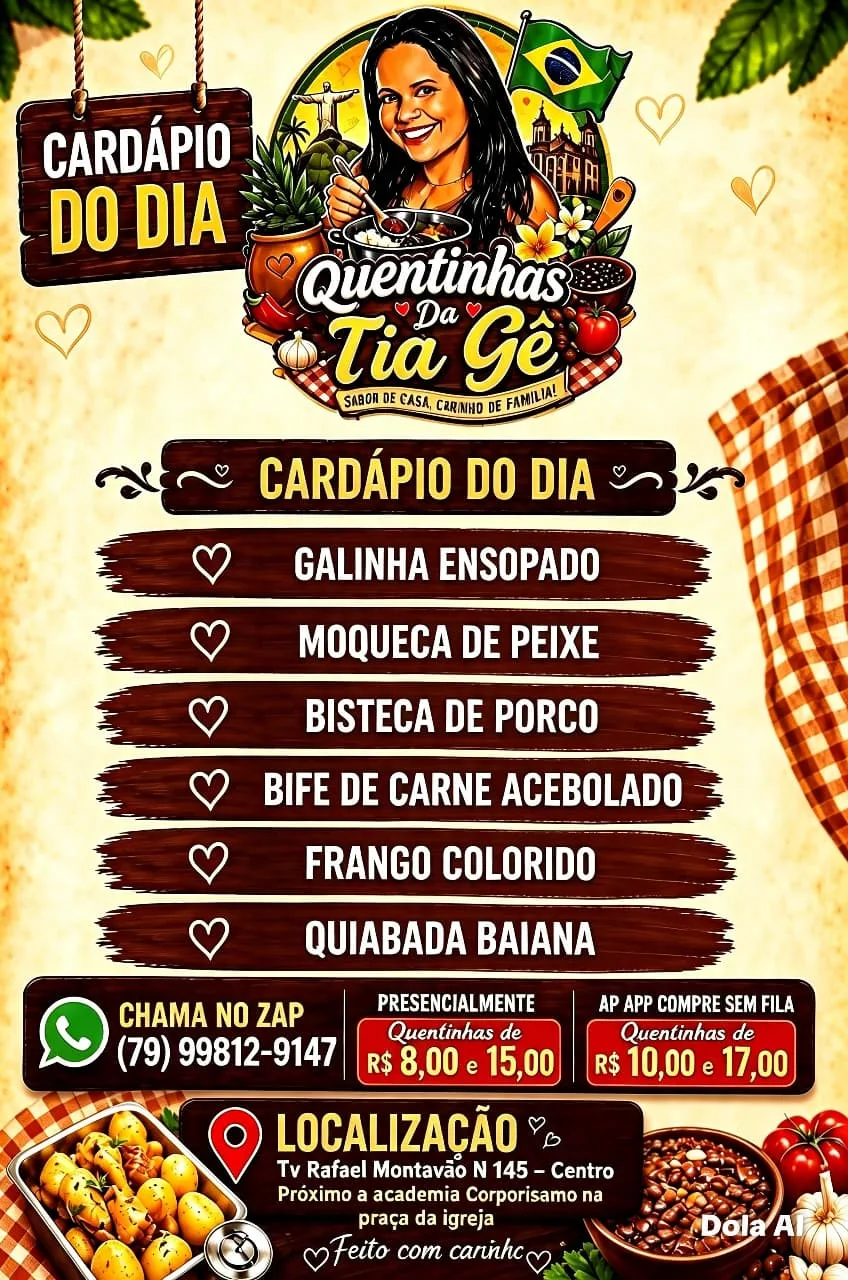 Foto do anúncio QUENTINHAS DA TIA GÊ