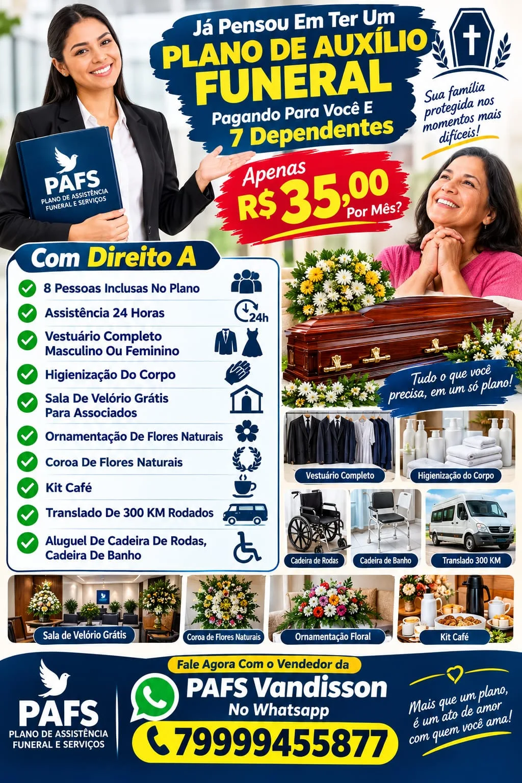 Foto 1 de Plano de Auxílio Funeral PAFS