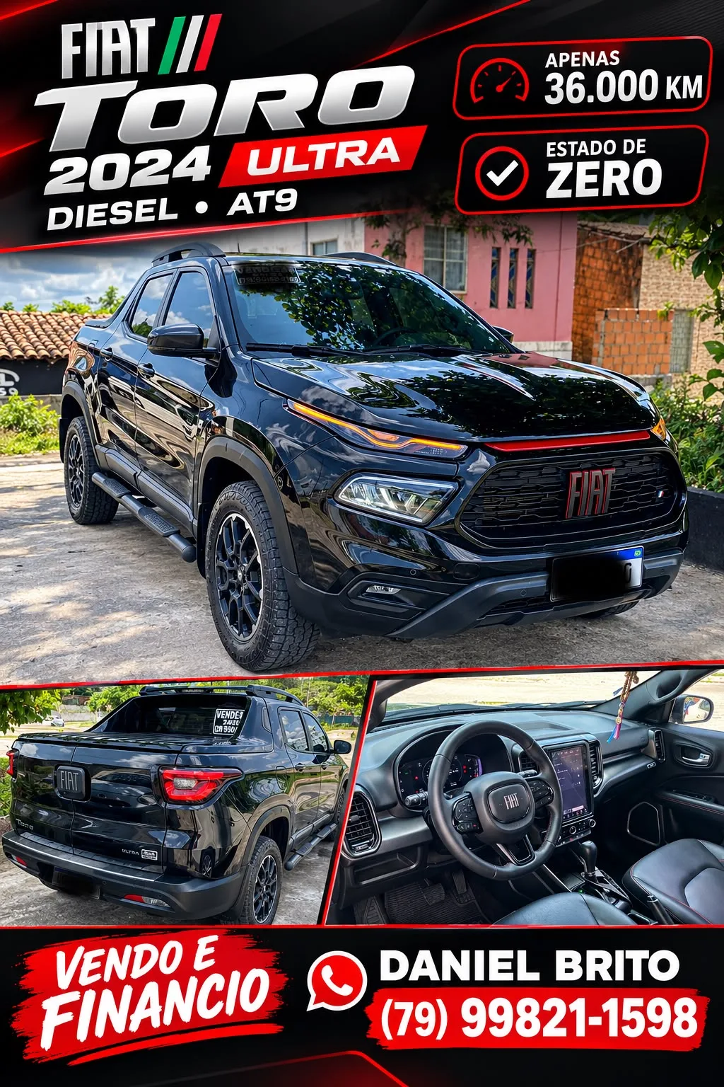 Foto 1 de Fiat Toro Ultra 2024 à venda