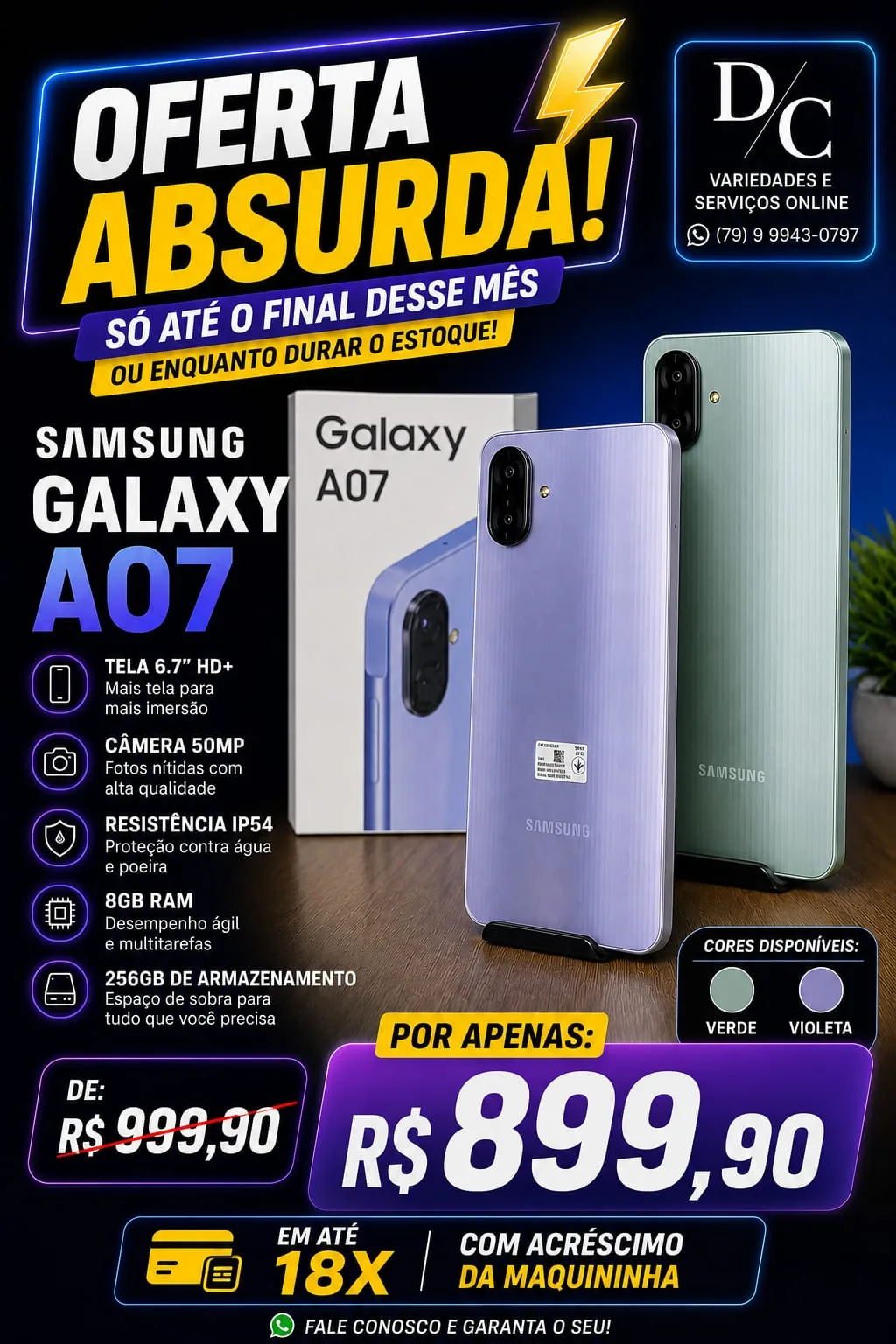 Foto do anúncio GALAXY AO7