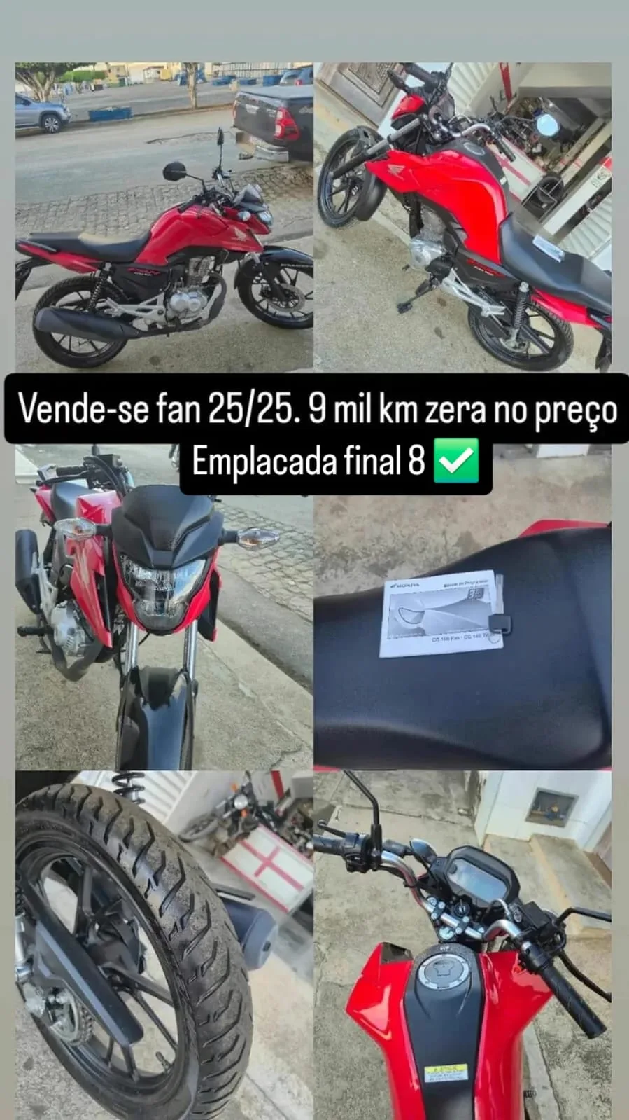 Foto do anúncio Fan (moto)