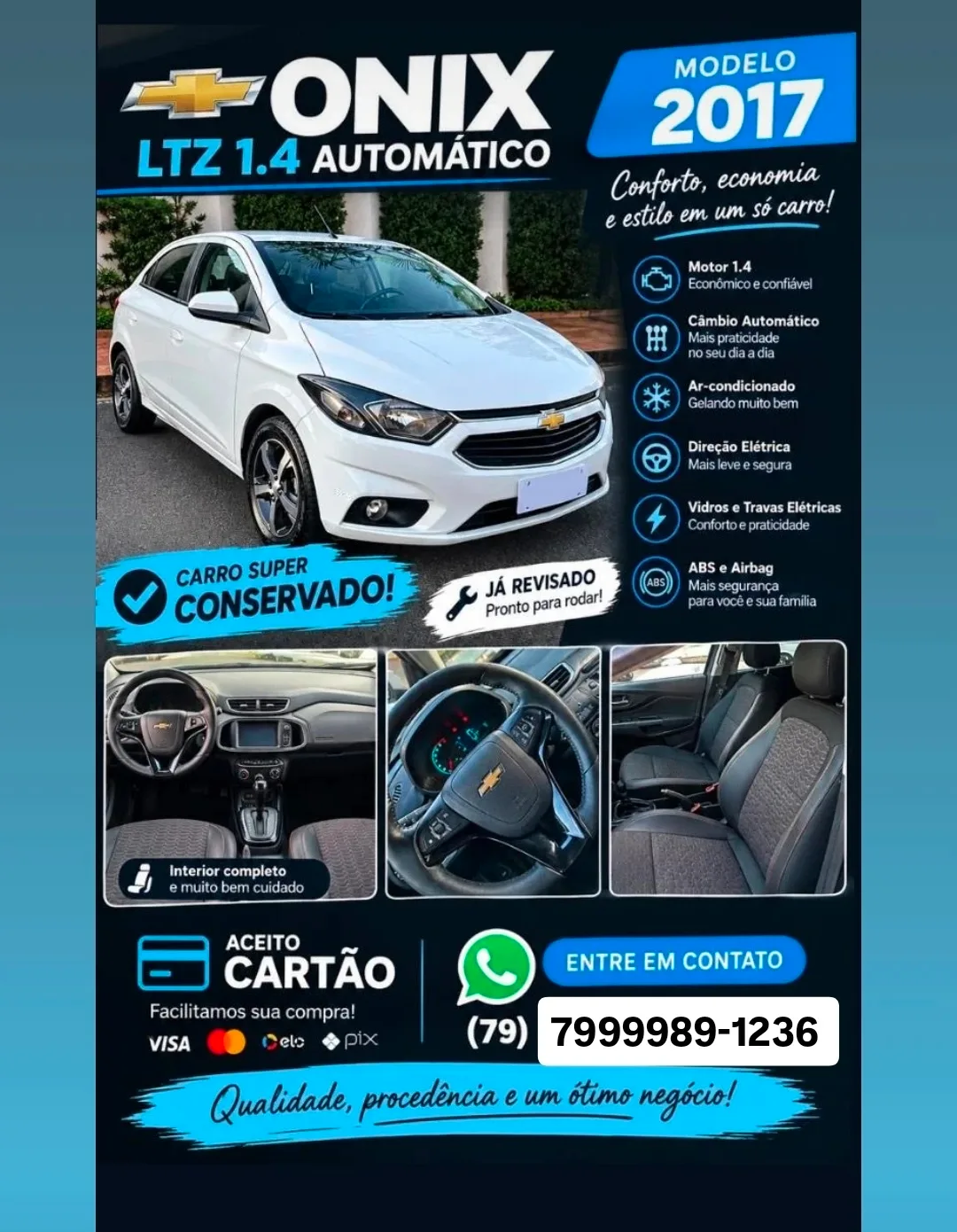 Foto do anúncio Onix LTZ automático